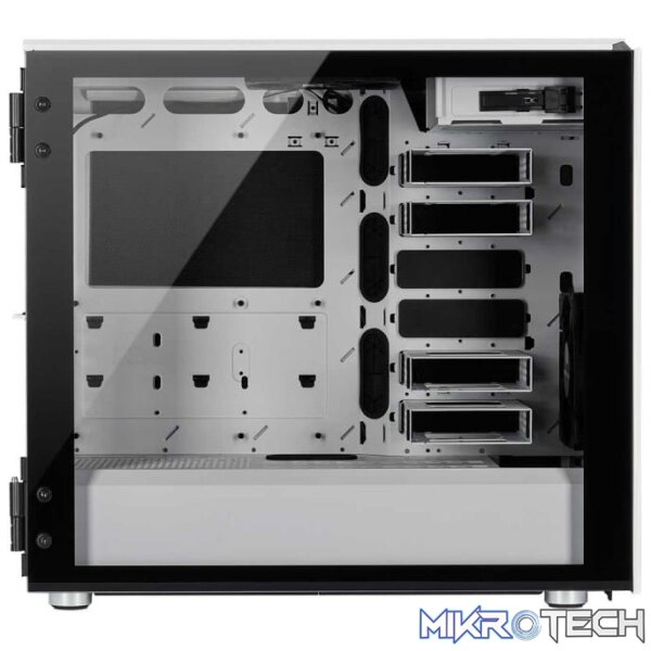 Corsair Carbide Series 678C White E-ATX Chassis with Tempered Glass side panel - Image 3